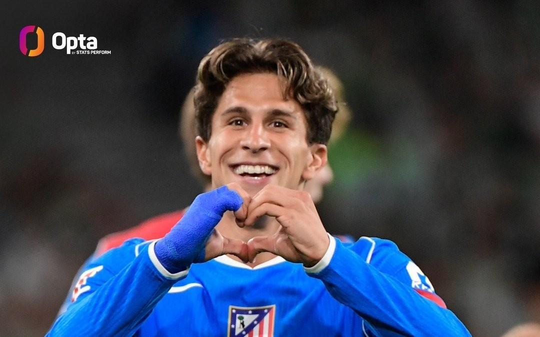 朱利亞諾西蒙尼近5場(chǎng)西甲造4球，與此前18場(chǎng)聯(lián)賽的數(shù)據(jù)持平