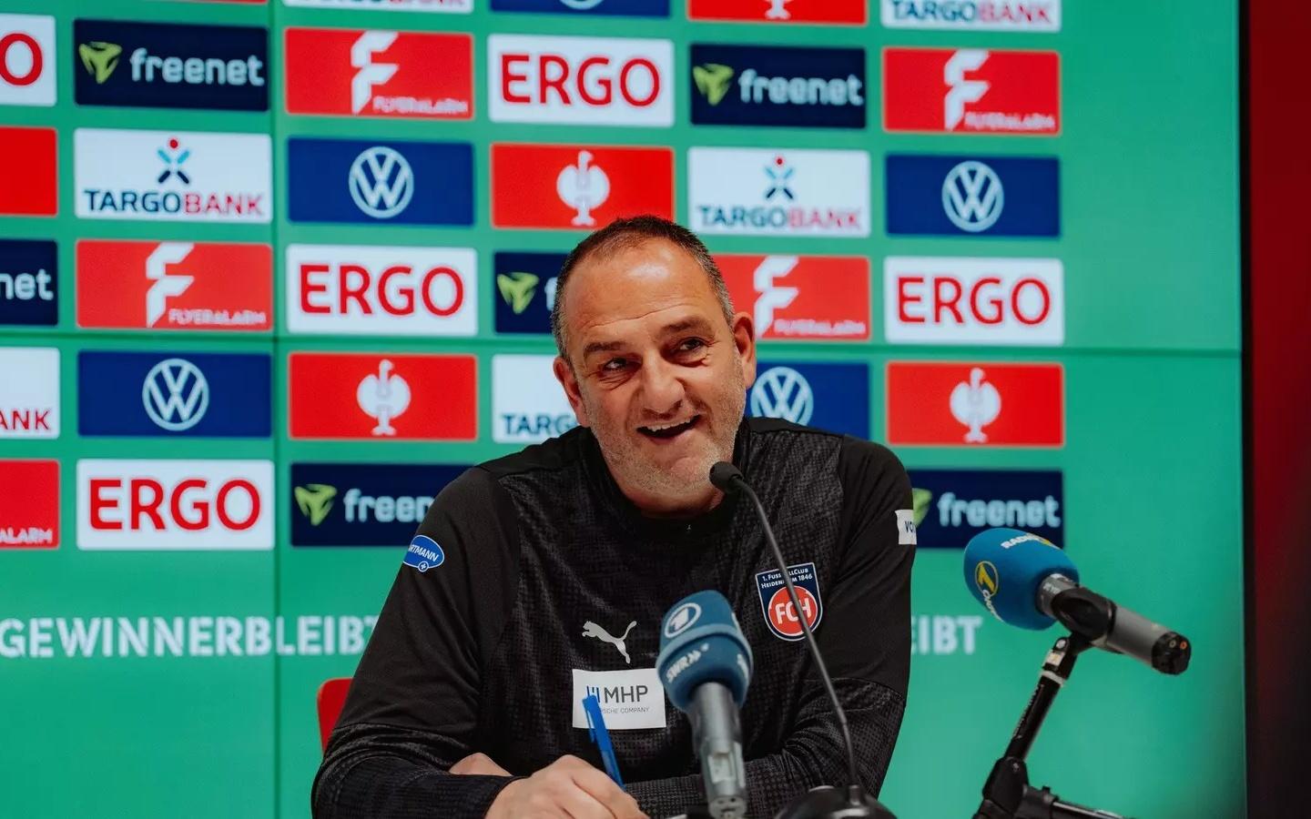 海登海姆主帥：球隊會吸取聯賽12漢堡經驗，相信杯賽取勝