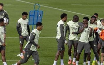 世體：皇馬今天在雨中訓(xùn)練，阿拉巴、卡瓦哈爾和呂迪格依然缺席